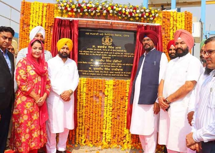 Mundian Dedicates Rs 267-Crore Canal Water Scheme