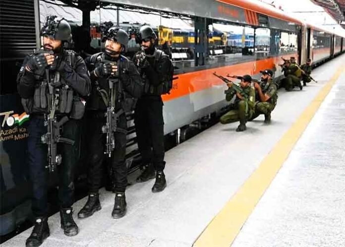 NSG conducts Vande Bharat Express