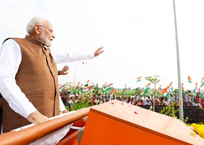 PM Modi Show Rally BJP 1