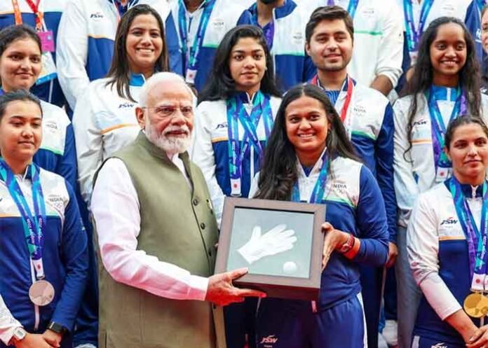 PM Modi praises Indian women athletes