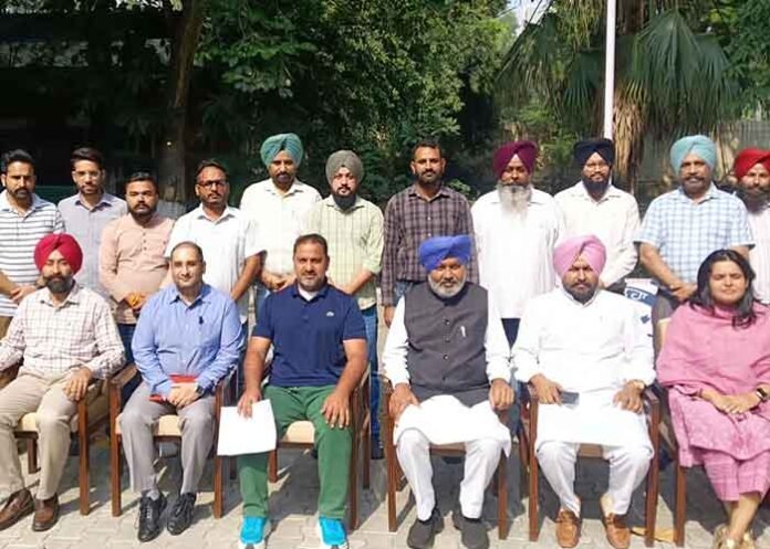 PRTC employees with Harpal Cheema