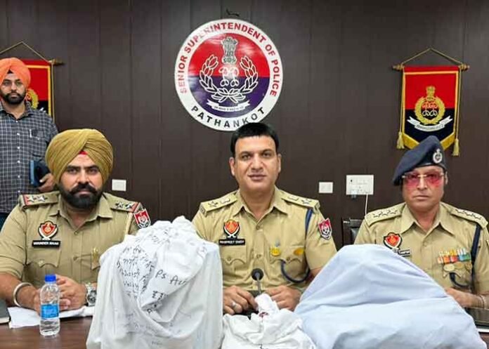 Pathankot Police arrests two suspects