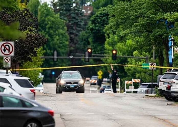 Police Line Do Not Cross Shooting Crime