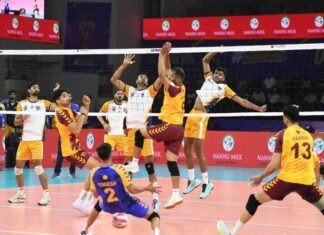 Punjab AeroStrikers Beat Ayodhya Garjan 2-1; Tamil Titans Qualify for VCL Super 6