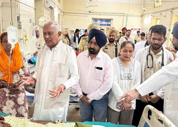 Punjab Govt to Bear Treatment Costs of Injured Sangrur Workers