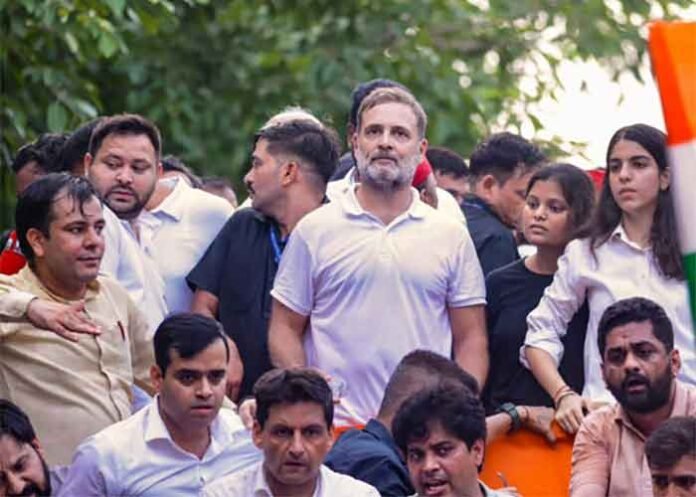 Rahul Gandhi Led Protest