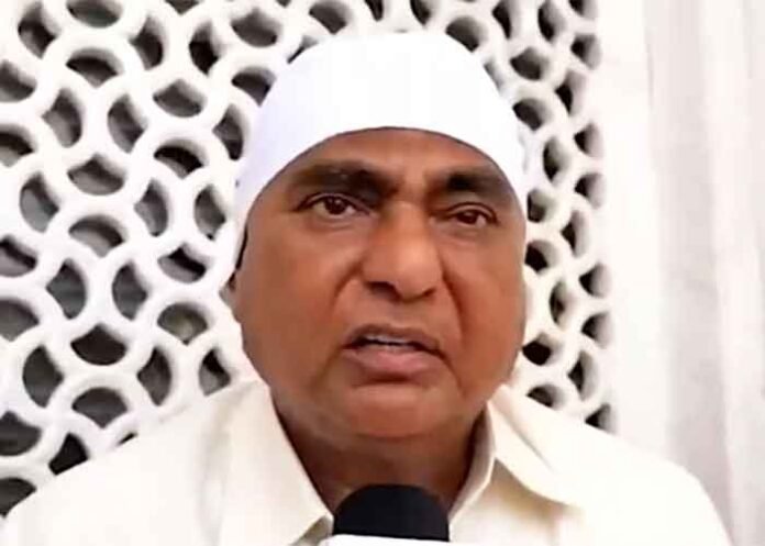 Ramvir Singh Bidhuri on mic