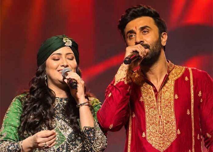 Ranbir Kapoor joins Harshdeep Kaur to sing