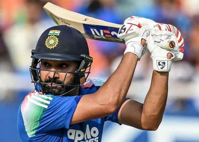 Rohit Sharma Batting Shot