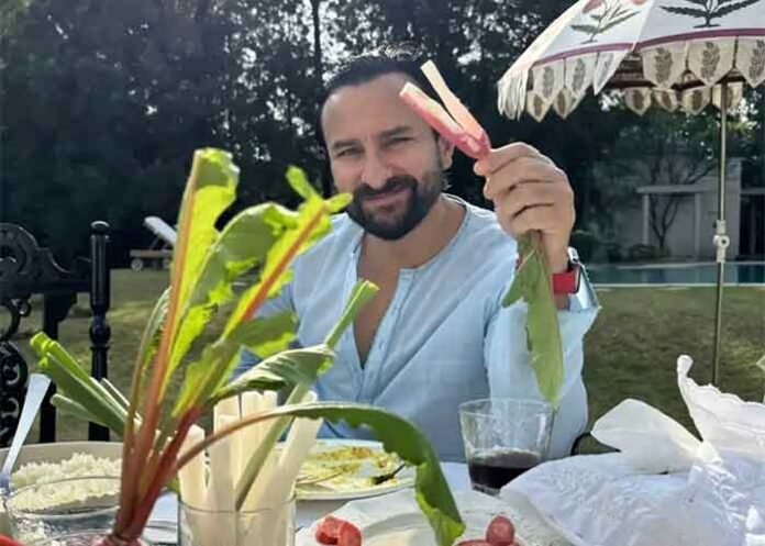 Saif Ali Khan gives a glimpse of his foodie moments