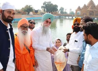 Punjab Govt Spends ₹17.72-Cr on Bhagwan Valmiki Ji Tirath Sthal Development; 500 Colourful Fish Fingerlings Released Sandhwan at Bhagwan Valmiki Ji Tirath Sthal Amritsar