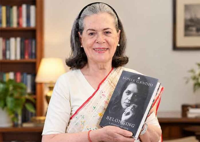 Sonia Gandhi on Memoir Release