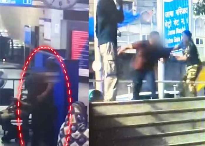 Suspicious passenger apprehended at Delhi Jama Masjid Metro Station