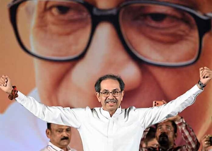 Uddhav Thackeray saffron identity