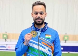 Udhayveer Sidhu Wins Gold in Men’s 10m Air Pistol at ISSF World Cup in Cairo Udhayveer Singh clinches gold