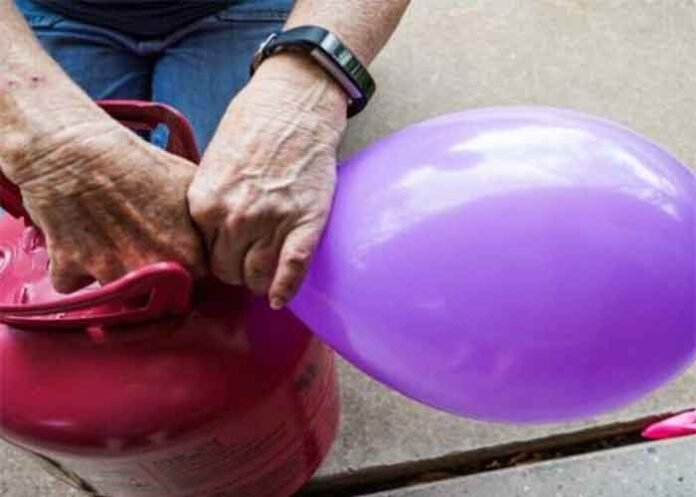 chemical-filled balloon